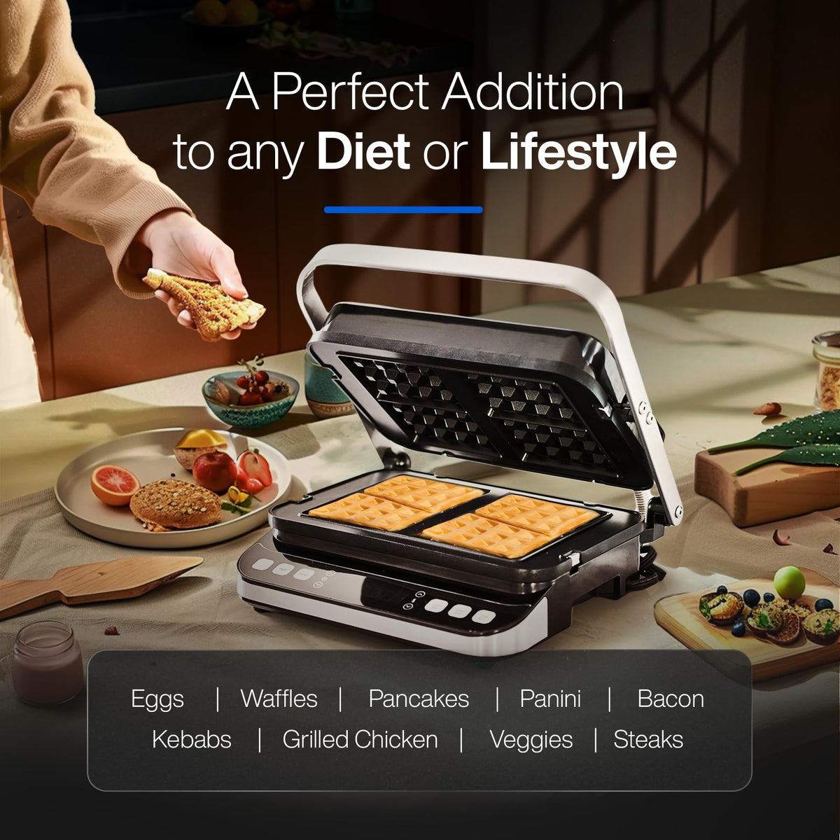 Yedi deluxe accessory kit for easy cleanup and convenience.