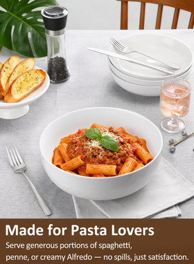 Yedio bowls are microwave, oven, and dishwasher safe for easy prep and cleanup.