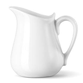 Yedio porcelain creamer with spill-proof spout for mess-free pouring