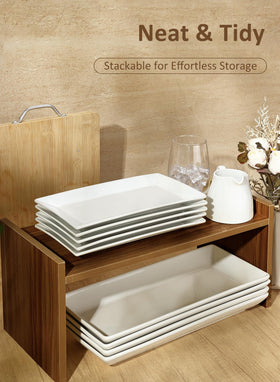 Yedio 9.75 inch platter ideal for cake, sushi, or snacks