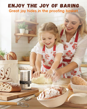 Yeeyuue instruction manual guiding beginners through sourdough steps