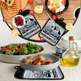 YeiHe gift-ready camping pot holder collection for outdoor cooks.