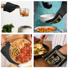 YeiHe Gothic gift pot holder ideal for cooking enthusiasts and home decor.