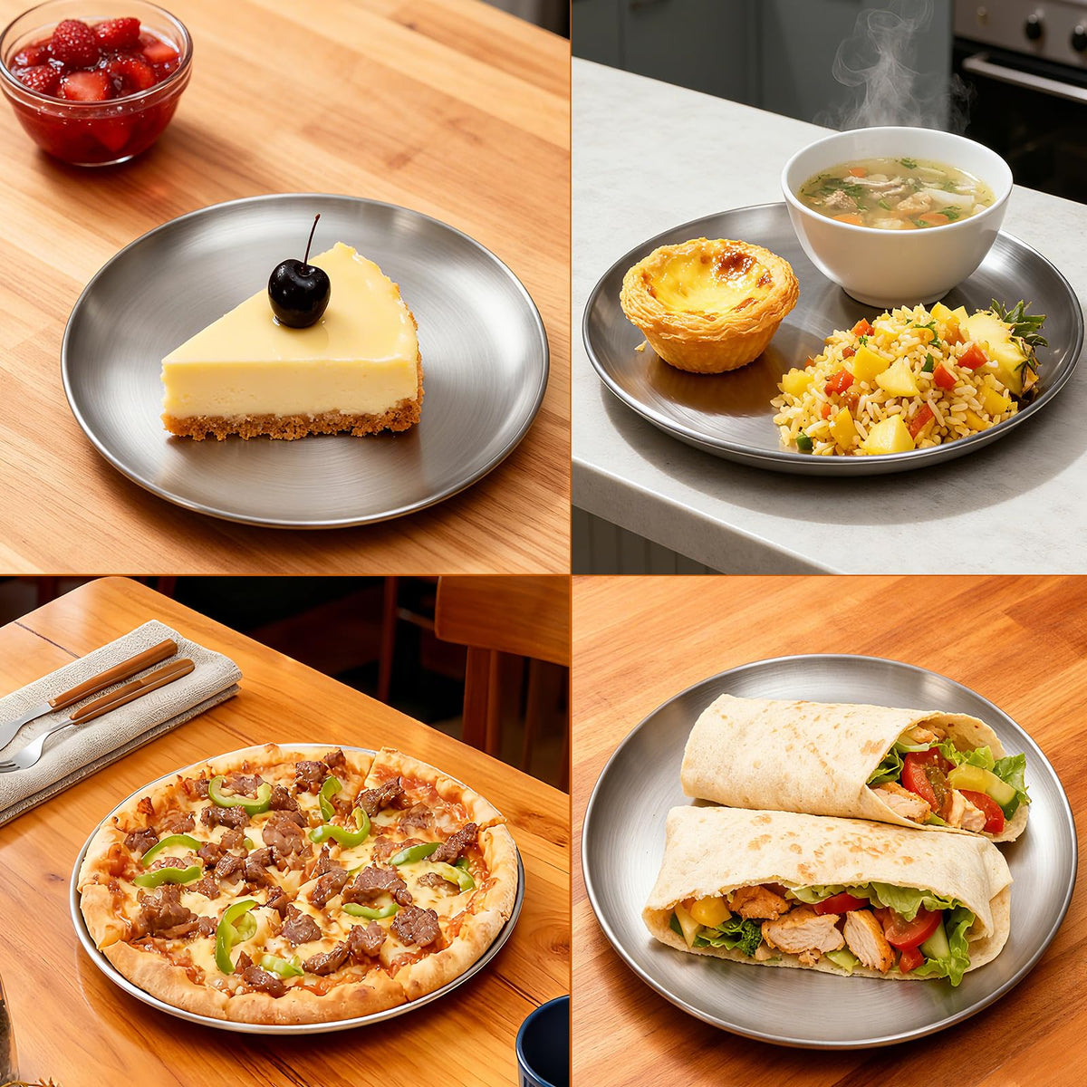 YeKuKing large 16-inch pan great for family meals and gatherings.