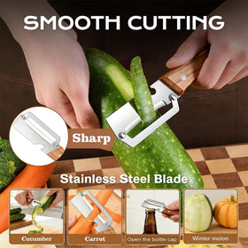 YellowRiver stainless steel blade peeler for smooth peeling