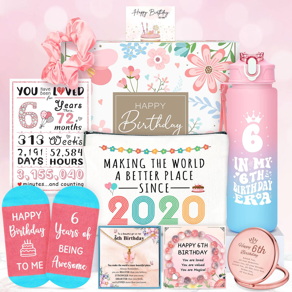 YENCHORN 6th birthday tumbler design for daily milk or water