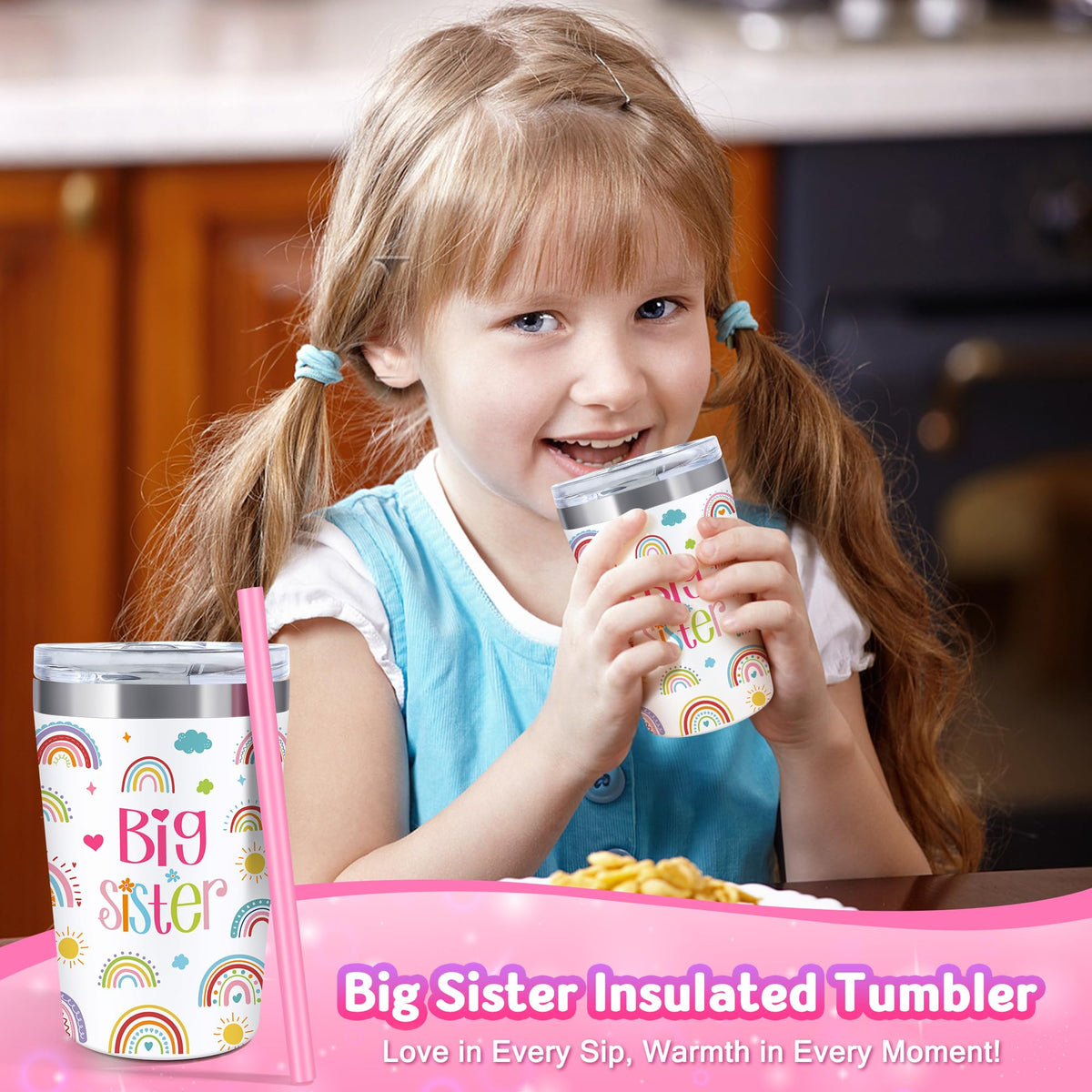 YENCHORN Big Sister sunglasses offer UV protection with playful frames for sunny days.