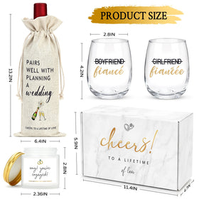 YENCHORN engagement gift set ideal for social media unboxing photos.