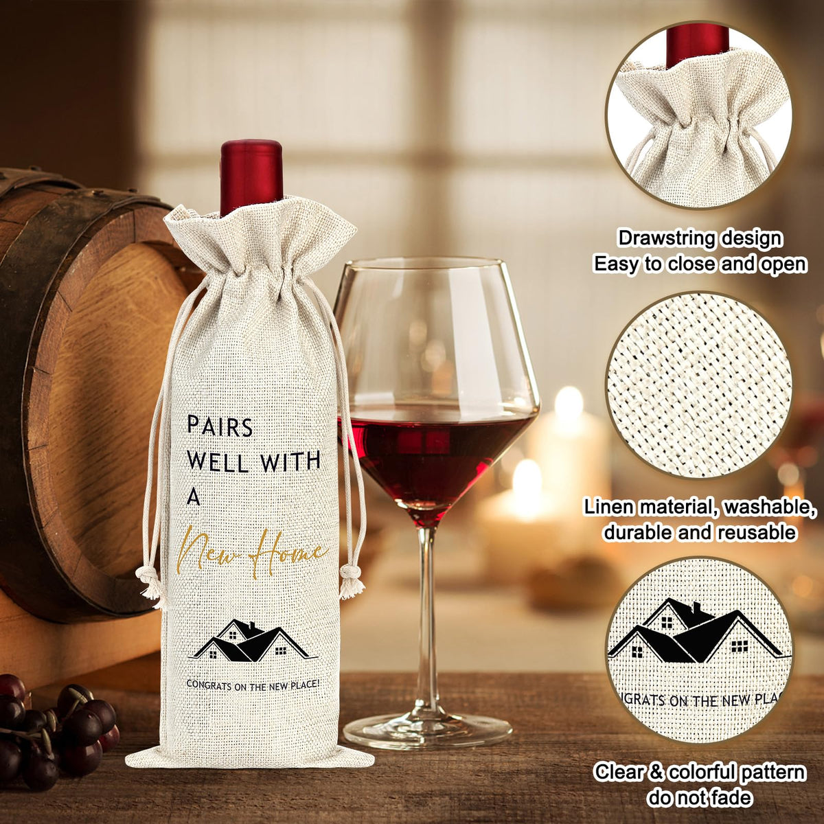 YENCHORN exquisite gift box enhances presentation for thoughtful housewarming