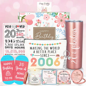 YENCHORN Sweet Twenty 20oz pink tumbler for on‑the‑go hydration and beverages