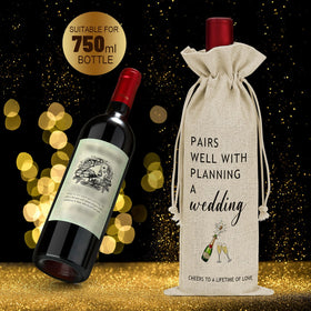 YENCHORN wine glasses feature premium gold ink for a standout keepsake.