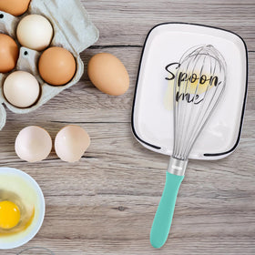 YENLNI large spoon rest on kitchen counter for easy drip collection