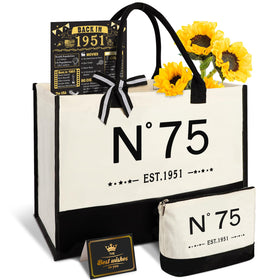 YeohJoy 1951 tote bag front view showing roomy capacity for everyday use