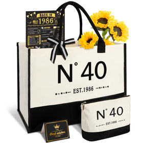 YeohJoy 1986 tote bag with bottom gusset, ideal for shopping and days out.