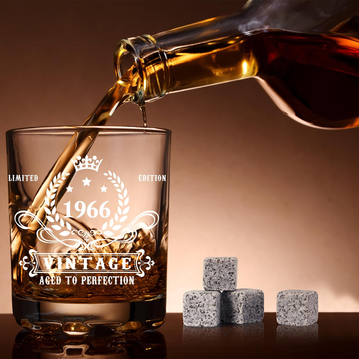 YeohJoy engraved whisky glass marks the vintage year for keepsakes