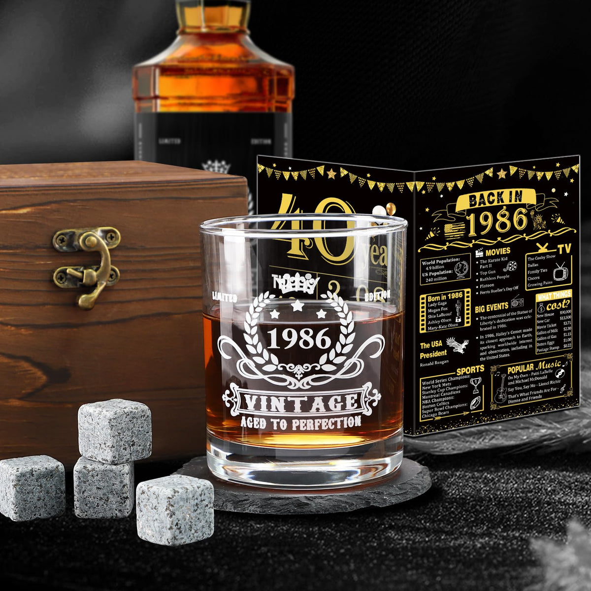 YeohJoy slate coasters add timeless charm to whisky moments.