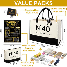YeohJoy tote interior pocket secures valuables during travel or errands.