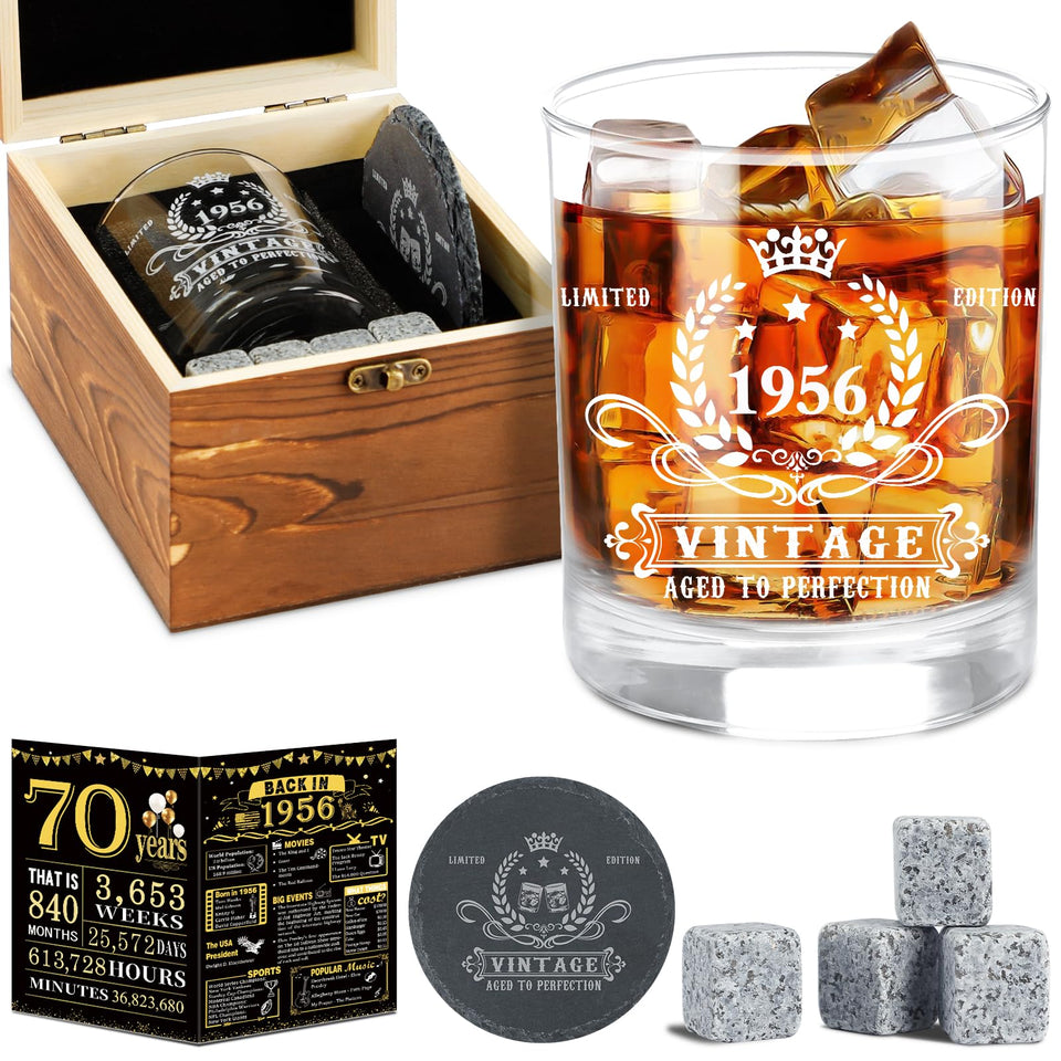 YeohJoy wooden box gift set in handcrafted finish, ideal keepsake for a milestone.