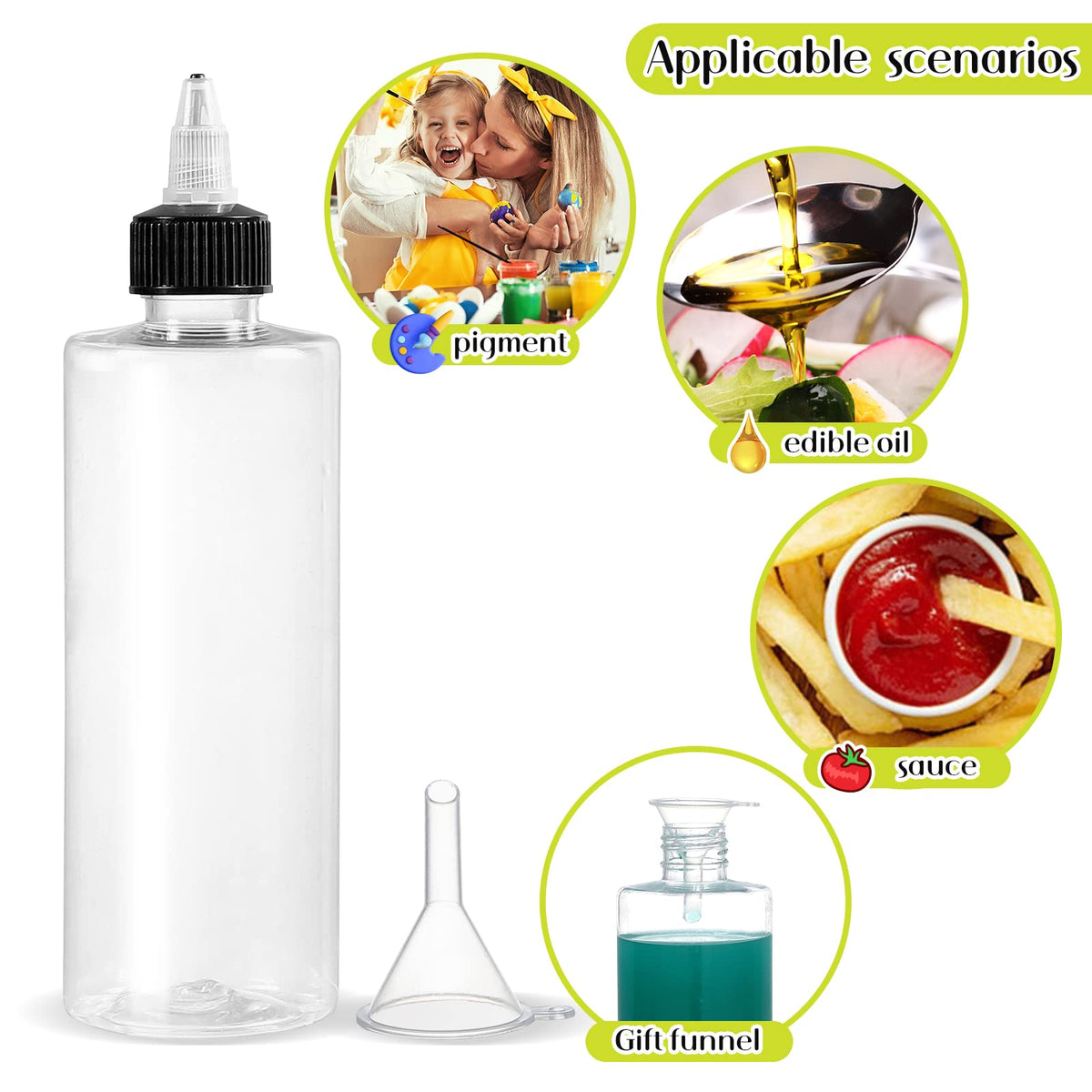 Yephets art-craft bottles support precise decorating and dyeing projects