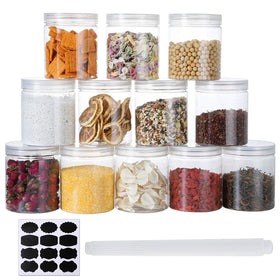 Yephets BPA-free clear jar keeps contents safely visible.