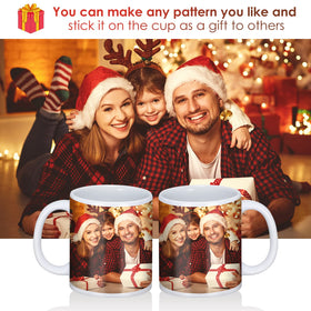 Yephets sublimation mugs 11oz blank canvas ideal for personalized gifts