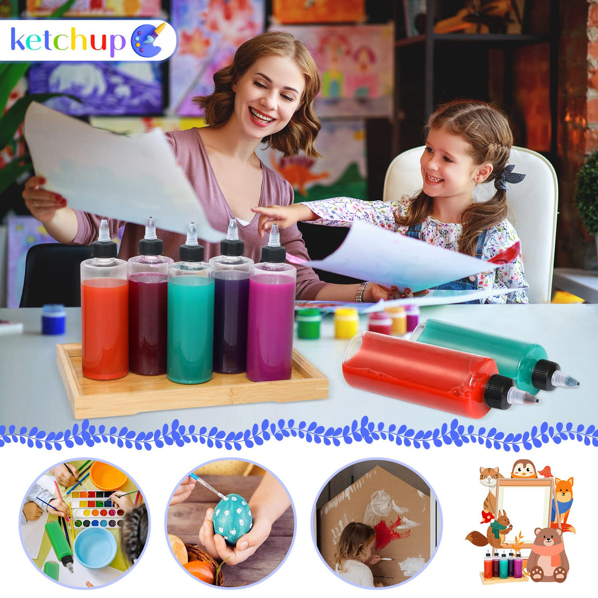 Yephets twist-top cap with inner gasket helps prevent leaks during use