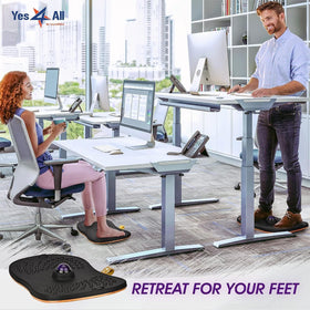 Yes4All wobble board encourages dynamic movement during work