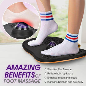 Yes4All wobble board wooden top detail highlights durable construction
