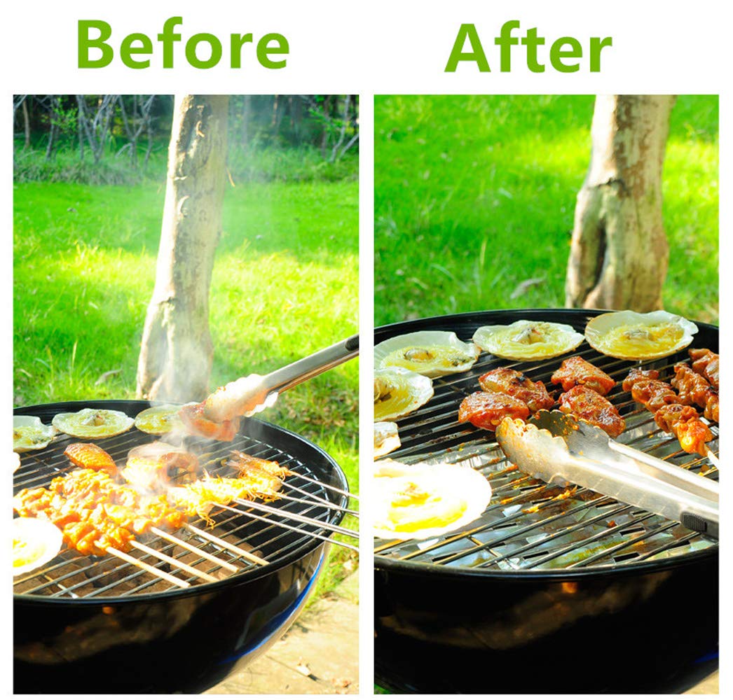 Yesland aluminum pan with even heat distribution up to 700F for consistent results