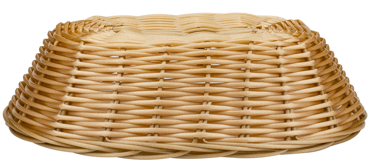 Yesland bread basket provides durable, easy-to-clean storage for baked goods.