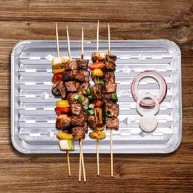 Yesland bulk aluminum pans for meal prep and batch cooking