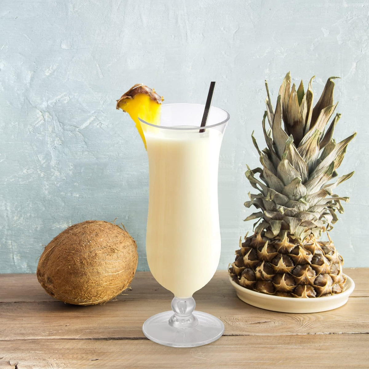 Yesland versatile hurricane glasses for water, juice, or lemonade