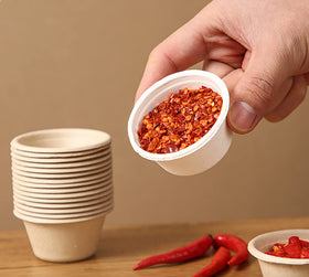 Yesland multiuse cups in kitchen setting for samples