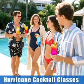 Yesland reusable plastic glasses for eco-friendly outdoor dining