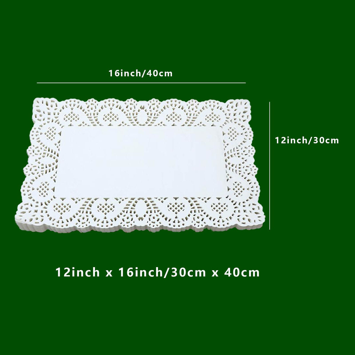 YESON doilies pack of 100 offers versatile party decoration options.