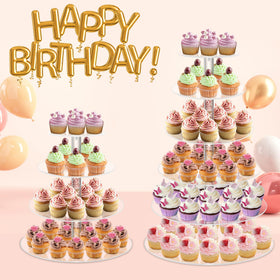 YestBuy large clear dessert display tree adds an elegant focal point
