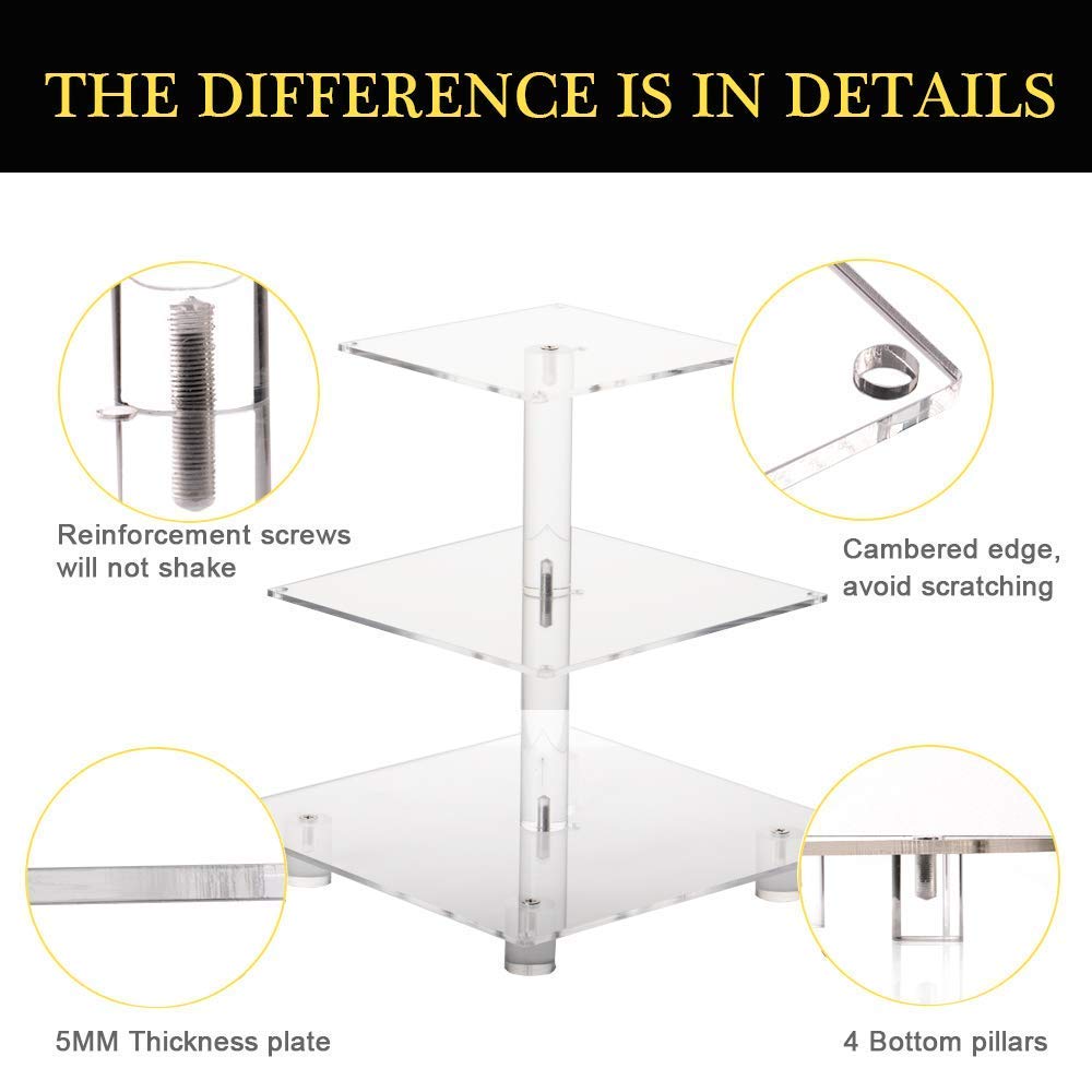 YestBuy easy assembly with screws enables quick setup.