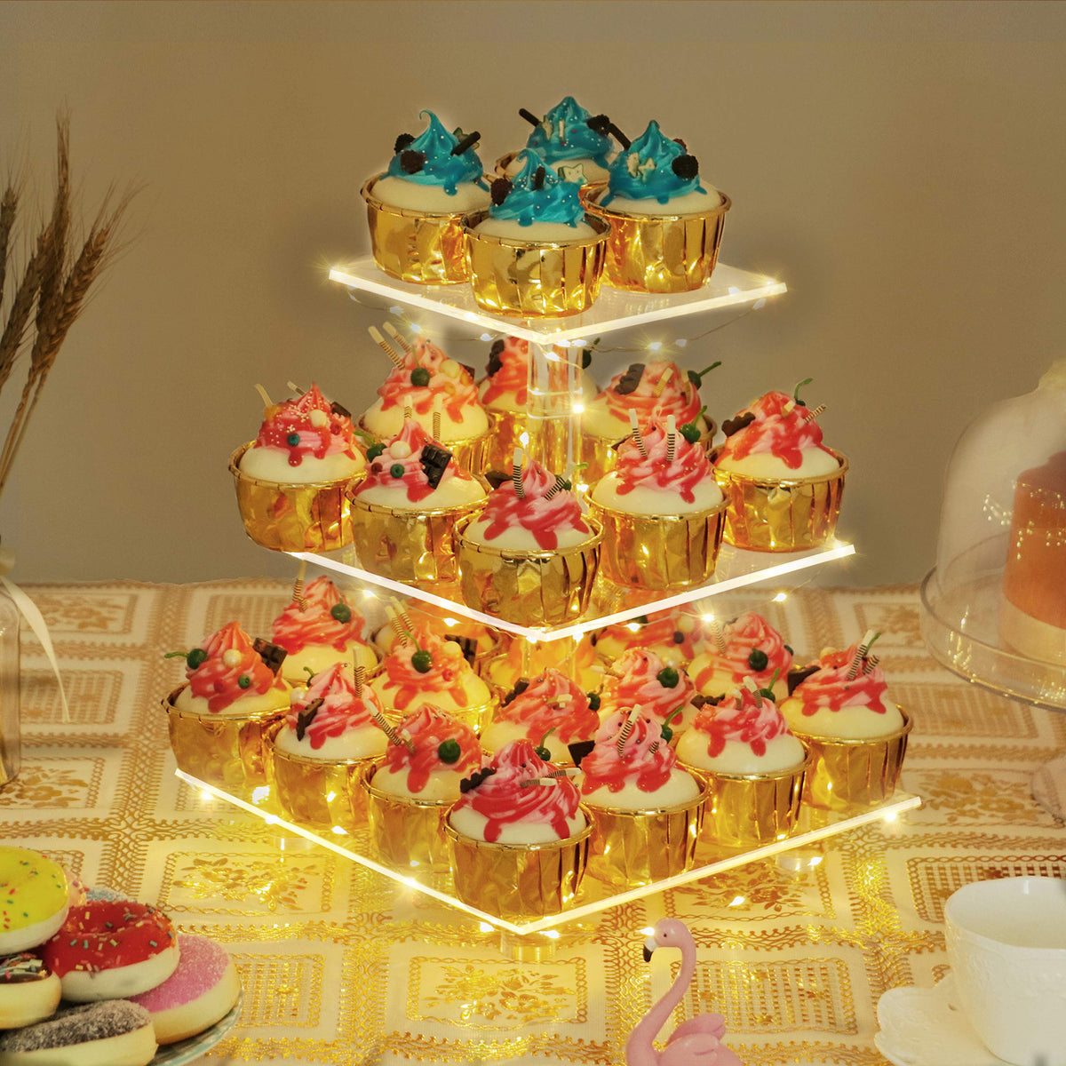 YestBuy wedding and party use case shows chic dessert presentation.