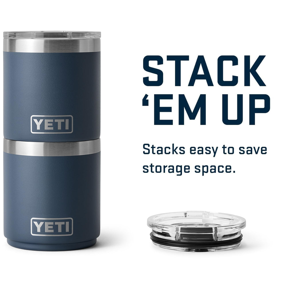 YETI Rambler 10oz lowball ergonomic grip for comfortable daily use