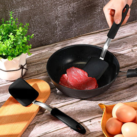 Yetene dishwasher-safe spatula set simplifies cleanup after baking sessions.
