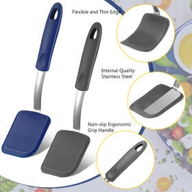 Yetene spatula turner with ergonomic handle for comfortable grip.