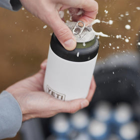 YETI Colster dishwasher-safe design for easy cleanup.