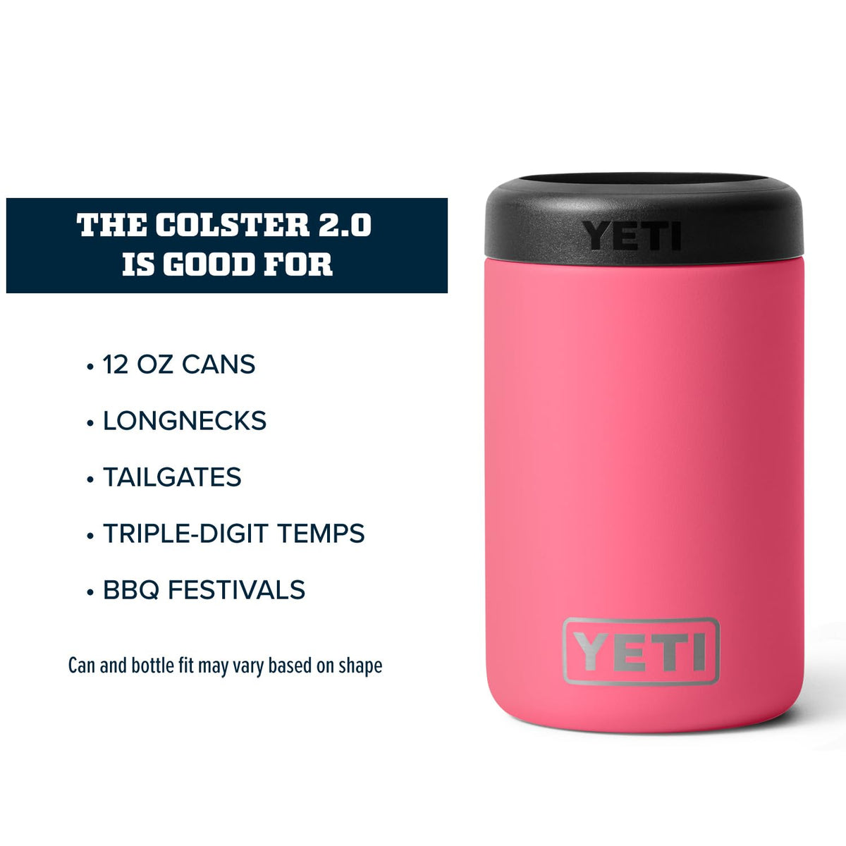 YETI Colster gasket closeup demonstrates Load-and-Lock sealing with ease
