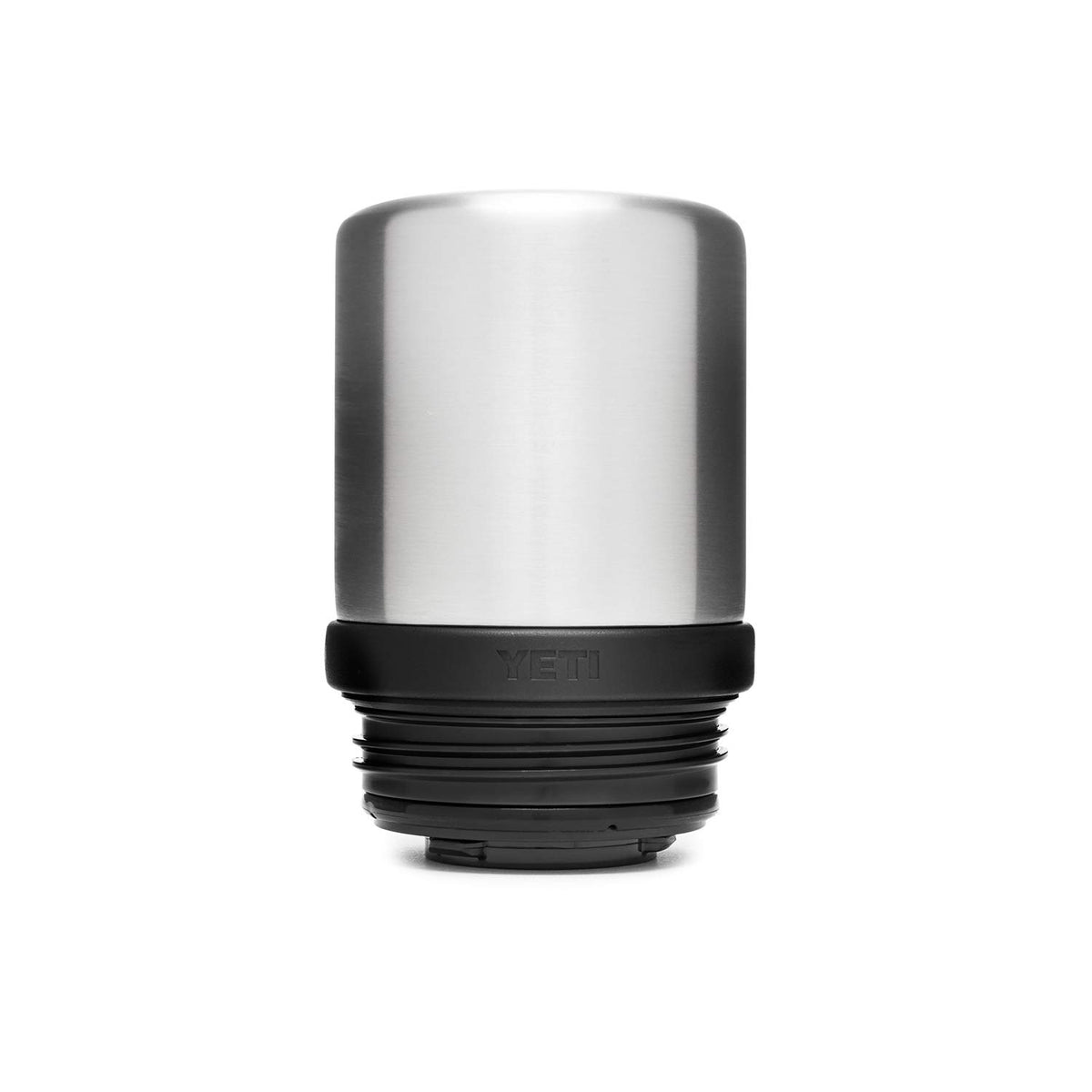 YETI Cup Cap Accessory 5-ounce cup within reach, designed for Rambler bottles.