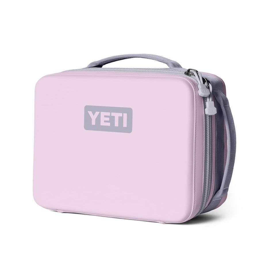 YETI Daytrip 5L soft cooler Cherry Blossom front view keeps meals compact.
