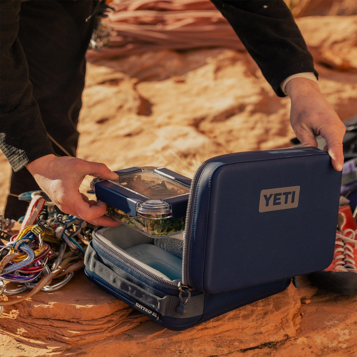 YETI Daytrip 5L weather-resistant materials protect provisions outdoors