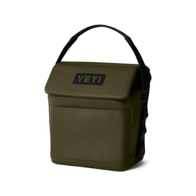 YETI Daytrip 6L cooler front view in olive, ideal for on-the-go meals