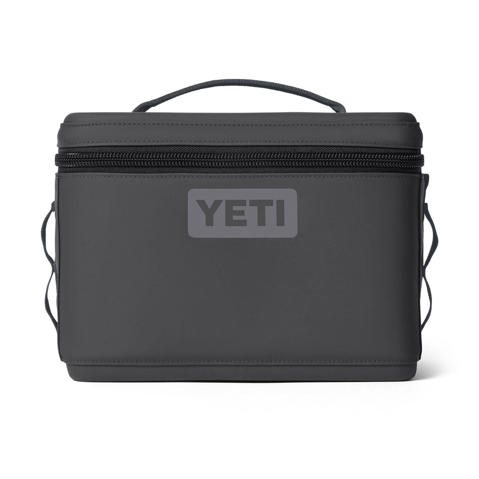 YETI Daytrip 9L Charcoal front view, ideal for on-the-go lunches.