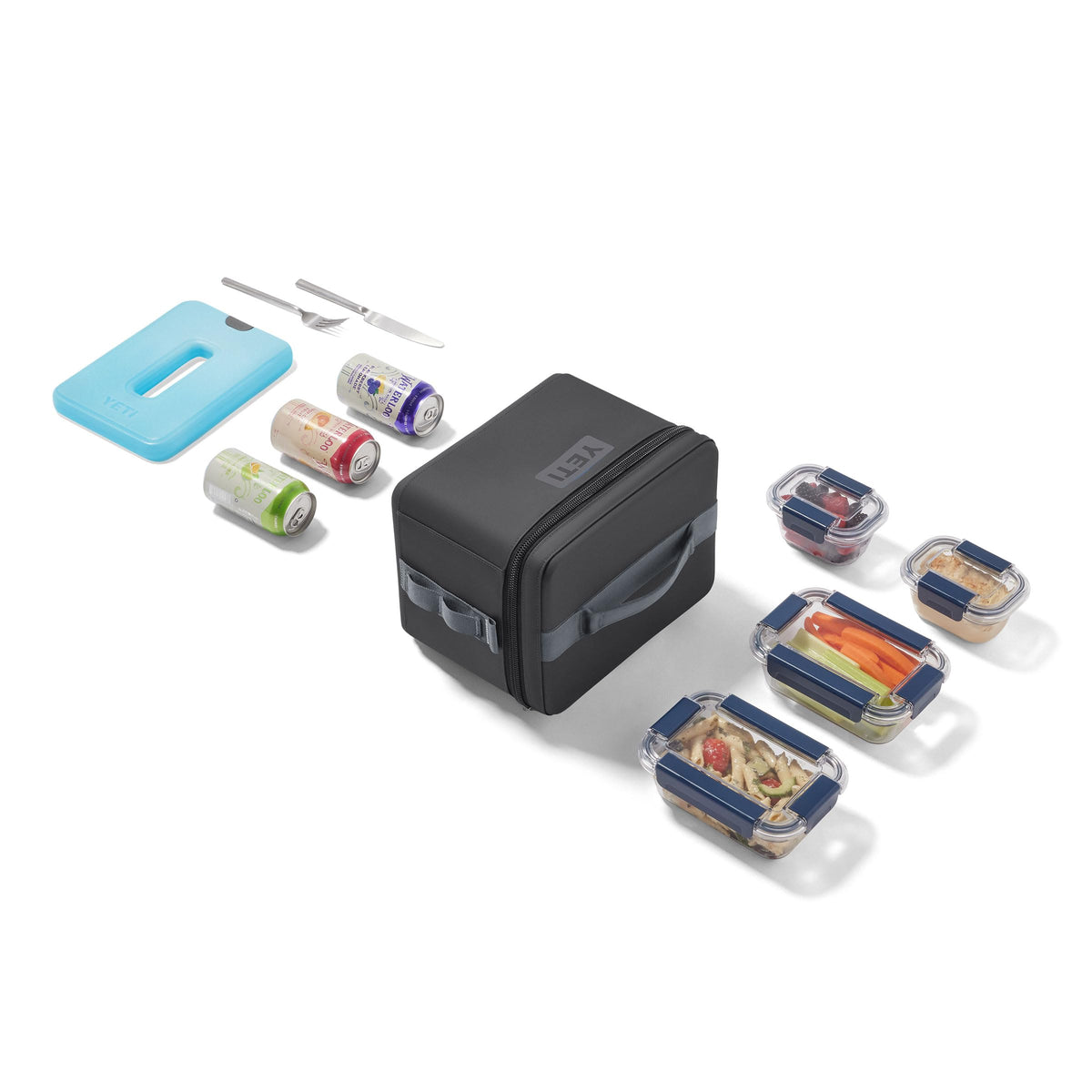 YETI Daytrip 9L Charcoal insulation close-up highlights ColdCell Flex.
