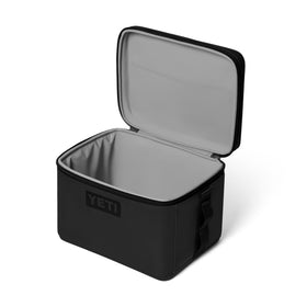 YETI Daytrip 9L soft cooler with wide opening for easy packing and access.